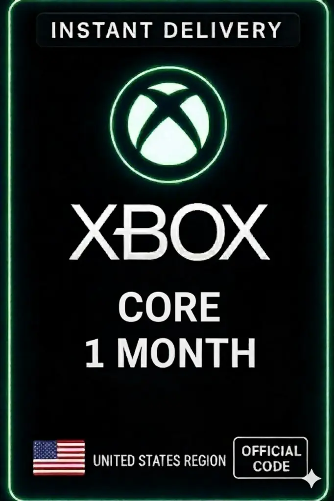 Xbox Game Pass Core 1M - US Xbox Game Pass Core 1M - US