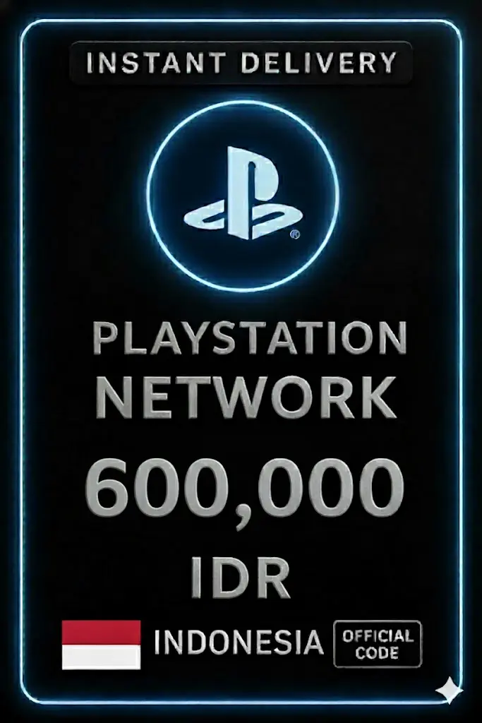 PlayStation PSN karte 600,000 Rp (ID) PlayStation PSN karte 600,000 Rp (ID)