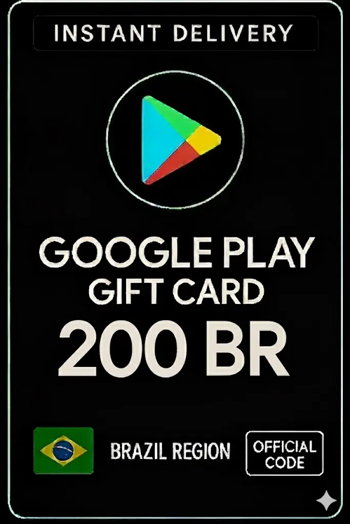 Google Play Gift Card - Brazylia BR 200 Google Play Gift Card - Brazylia BR 200