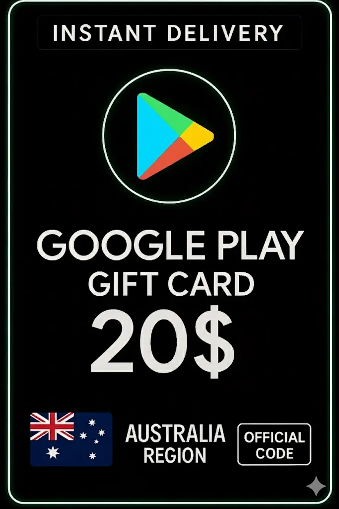 Google Play Gift Card - Australia AUD $ 20 Google Play Gift Card - Australia AUD $ 20
