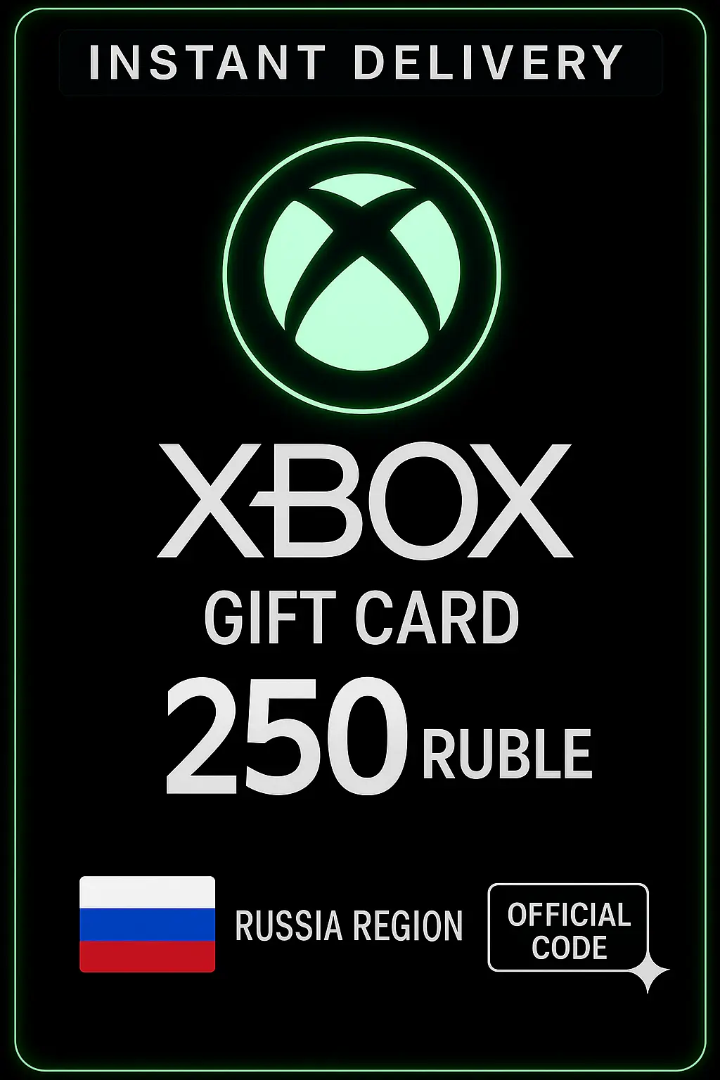 Xbox Live Geschenkkarte 250 Rubel Wallet Xbox Live Geschenkkarte 250 Rubel Wallet