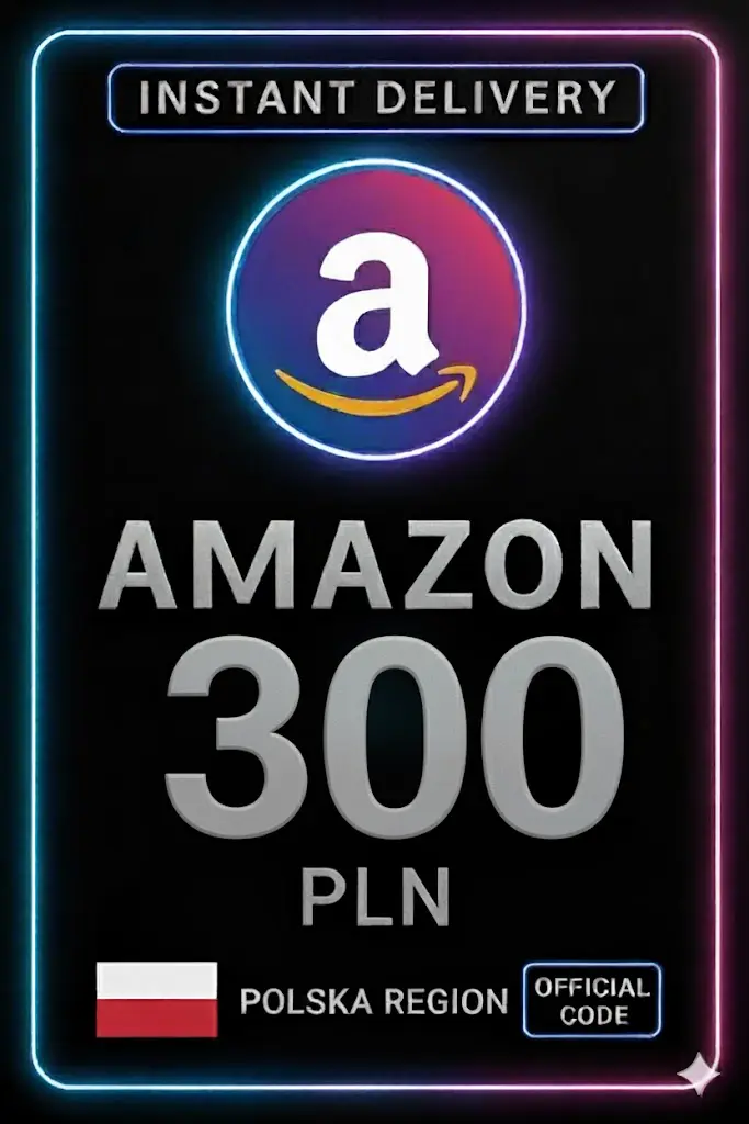 Amazon Geschenkkarte - Polen 300 PLN Amazon Geschenkkarte - Polen 300 PLN