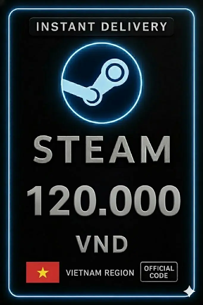 Steam Wallet 120.000 VND - (Vietnam) - PROMO Steam Wallet 120.000 VND - (Vietnam) - PROMO