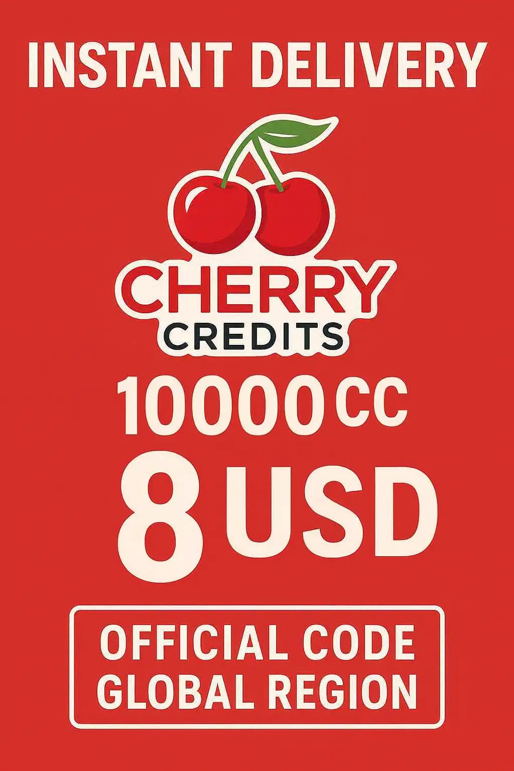 Cherry Credits 10.000 CC - $8 Cherry Credits 10.000 CC - $8
