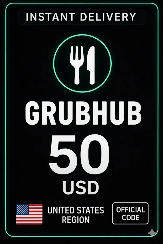 GrubHub 50 USD GrubHub 50 USD