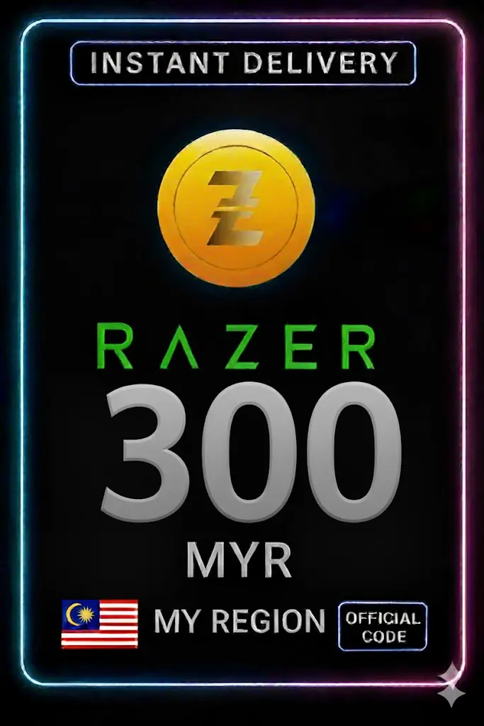 Razer Gold Malaysia RM300 Razer Gold Malaysia RM300