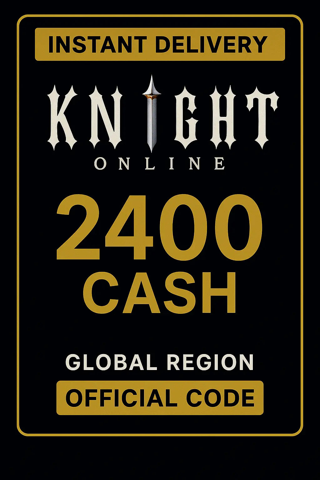 Knight Online 2400 Cash Knight Online 2400 Cash