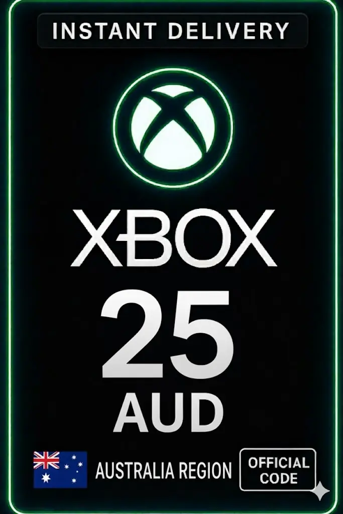 כרטיס מתנה Xbox Live 25 אוסטרלי $ ארנק כרטיס מתנה Xbox Live 25 אוסטרלי $ ארנק
