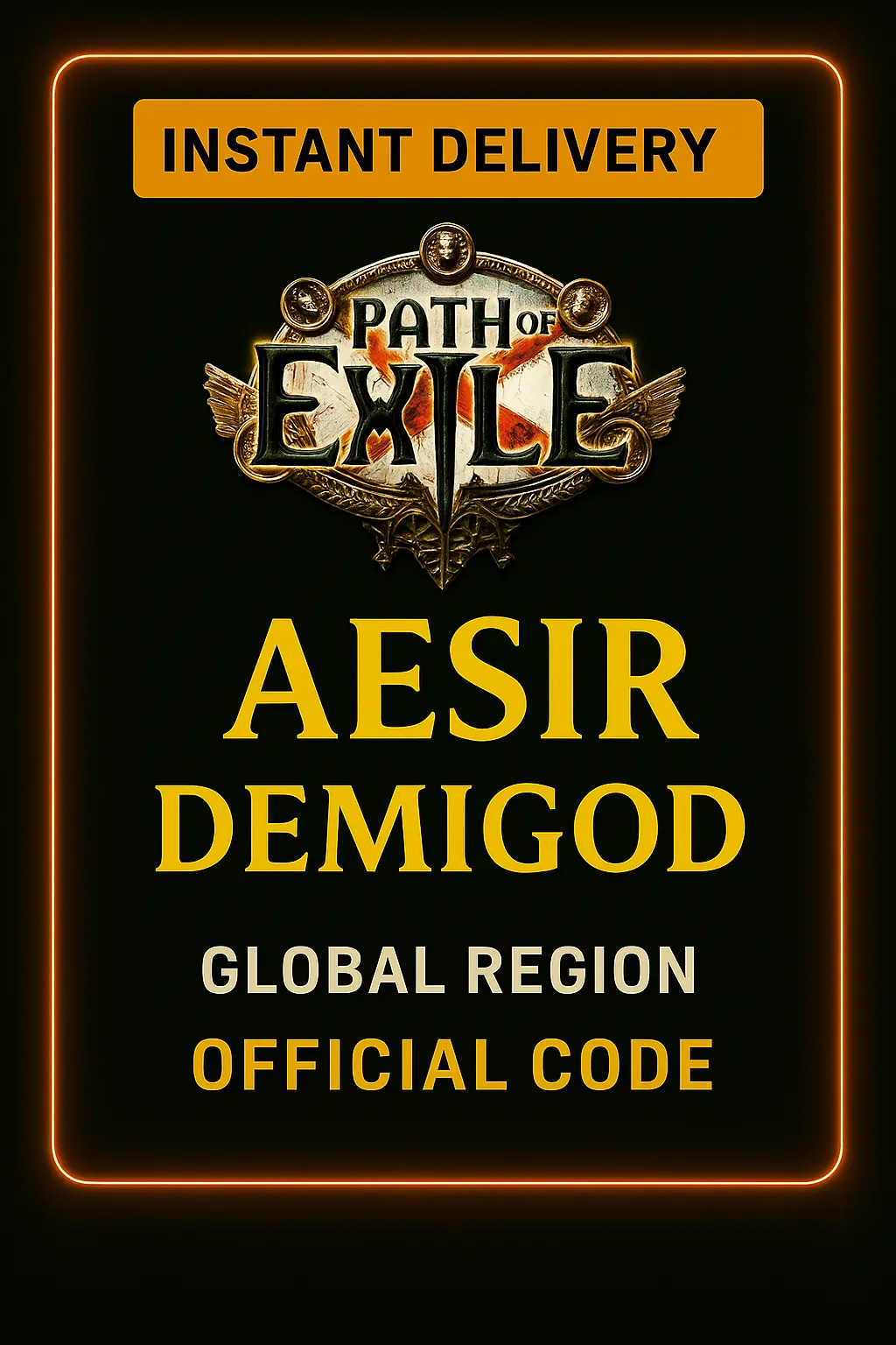 Path Of Exile Aesir Yarı Tanrı Destekçisi Path Of Exile Aesir Yarı Tanrı Destekçisi