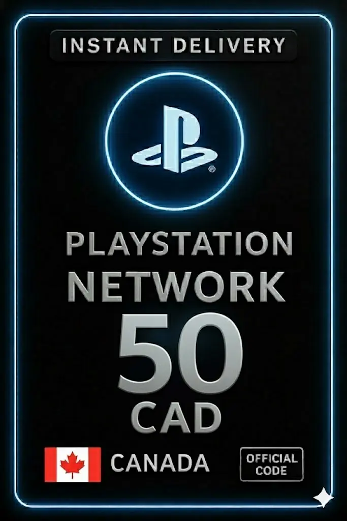 PSN Kaart 50 CAD PSN Kaart 50 CAD