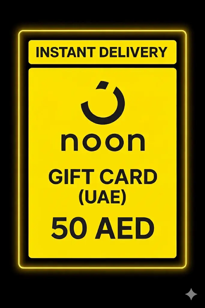 Noon Gift Card (UAE) - 50 AED Noon Gift Card (UAE) - 50 AED