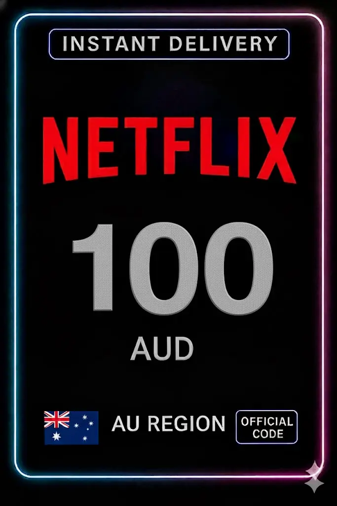 Netflix Gift Card 100 AUD Netflix Gift Card 100 AUD