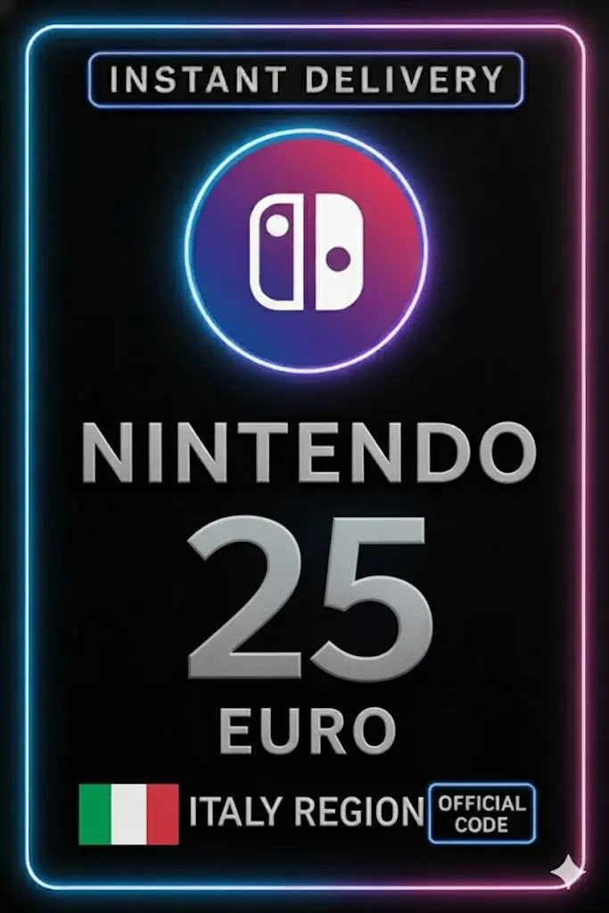 Nintendo eShop Card - 25€ (Italia) Nintendo eShop Card - 25€ (Italia)