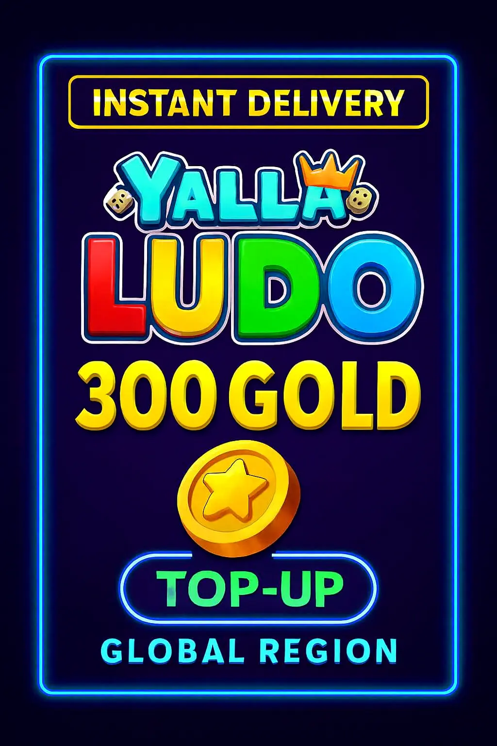 Yalla Ludo - USD 300 Oro (Recarga) Yalla Ludo - USD 300 Oro (Recarga)