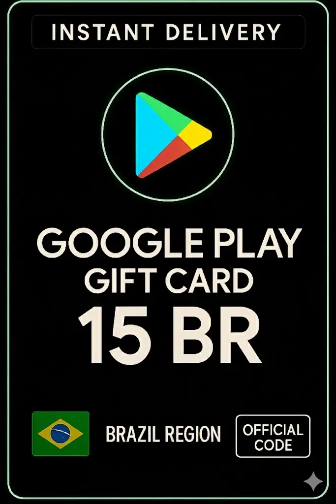 Google Play Gift Card - Brazylia BR 15 Google Play Gift Card - Brazylia BR 15