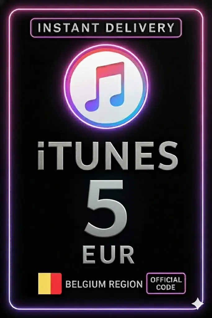 iTunes Cadeaukaart 5 EUR BE iTunes Cadeaukaart 5 EUR BE