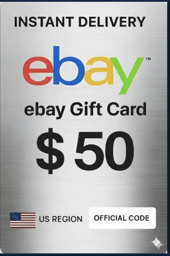 eBay Gift Card US $50 eBay Gift Card US $50