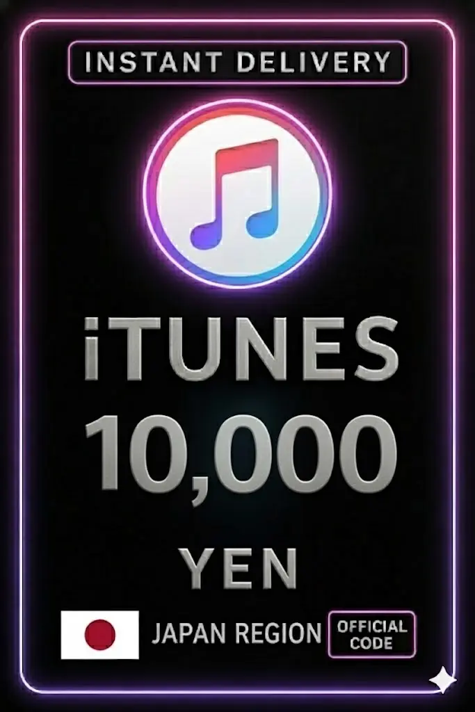iTunes Gift Card 10000 Yen JP iTunes Gift Card 10000 Yen JP