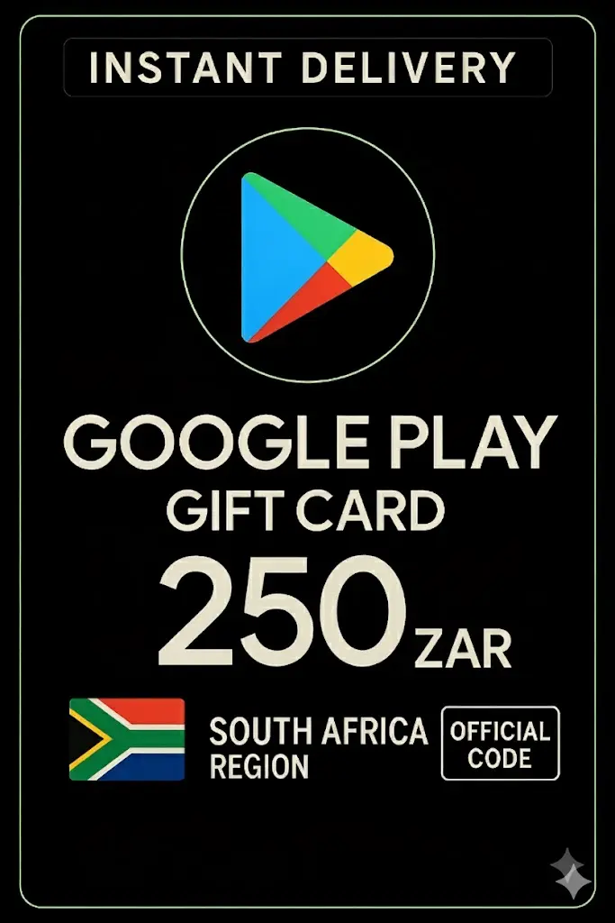 Google Play Gift Card - South Africa ZAR 250 Google Play Gift Card - South Africa ZAR 250