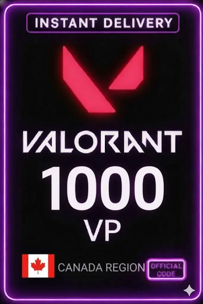 Valorant Points - 1000 VP (Canada) Valorant Points - 1000 VP (Canada)