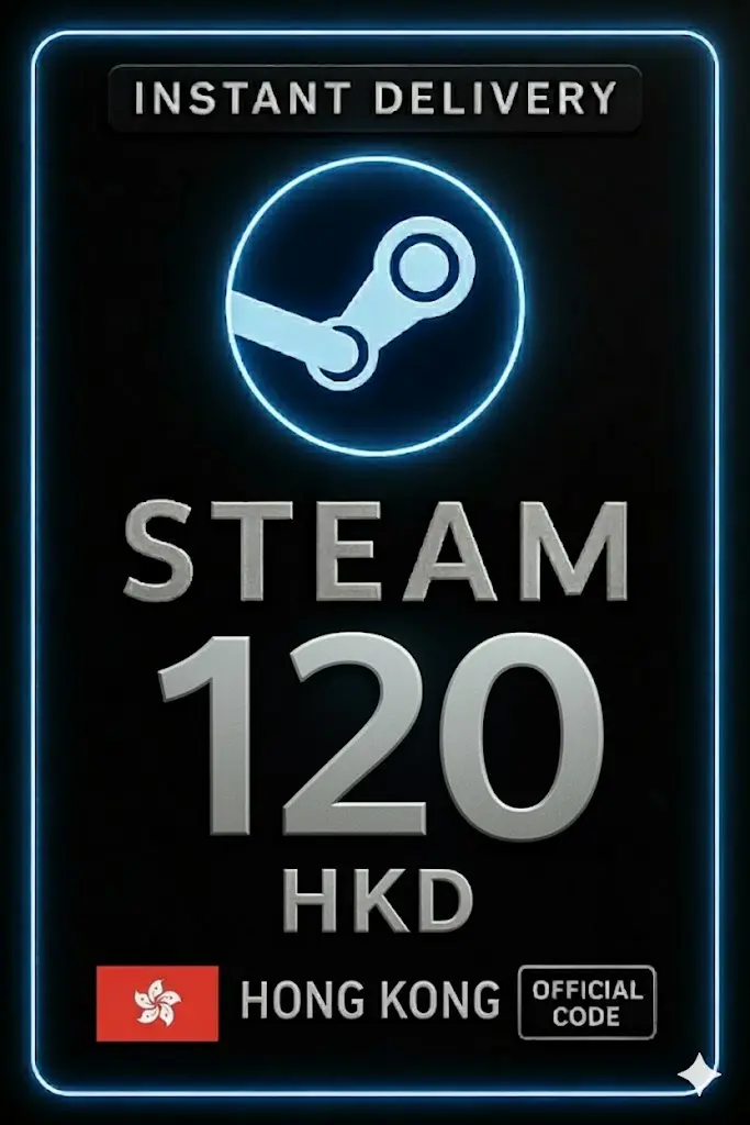 Steam Wallet Card 120 HKD Steam Wallet Card 120 HKD