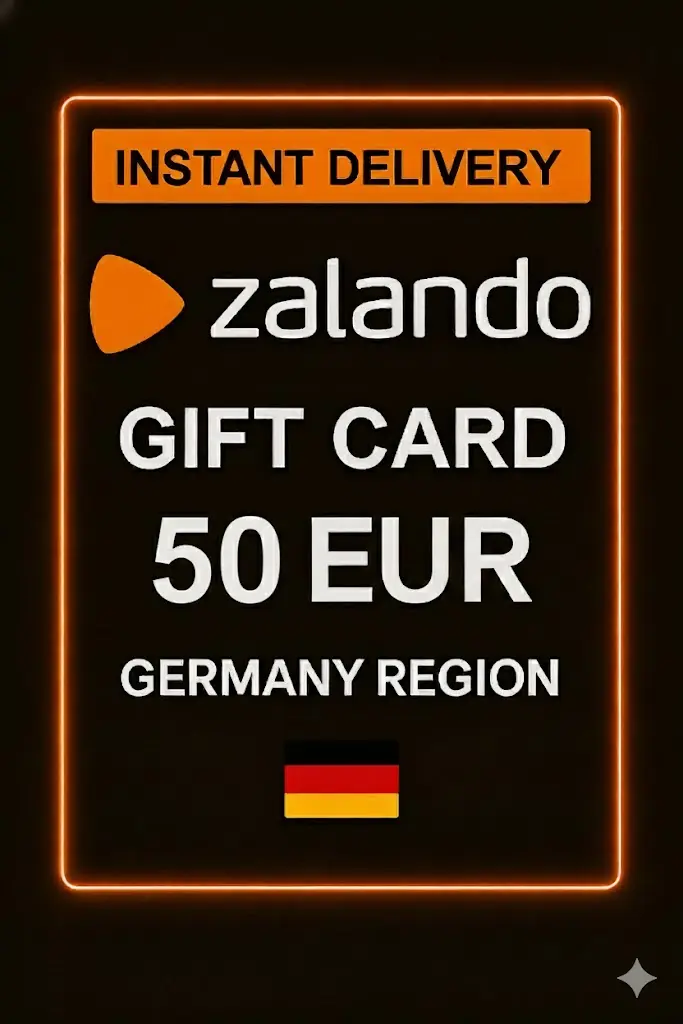 Zalando dárková karta - 50 EUR (DE) Zalando dárková karta - 50 EUR (DE)