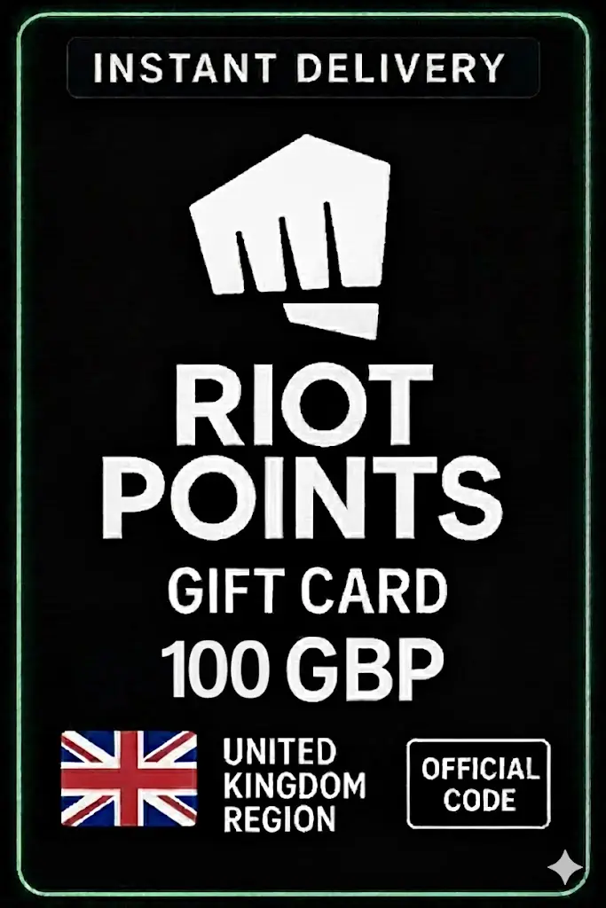 Riot Points 100 GBP - (United Kingdom) Riot Points 100 GBP - (United Kingdom)