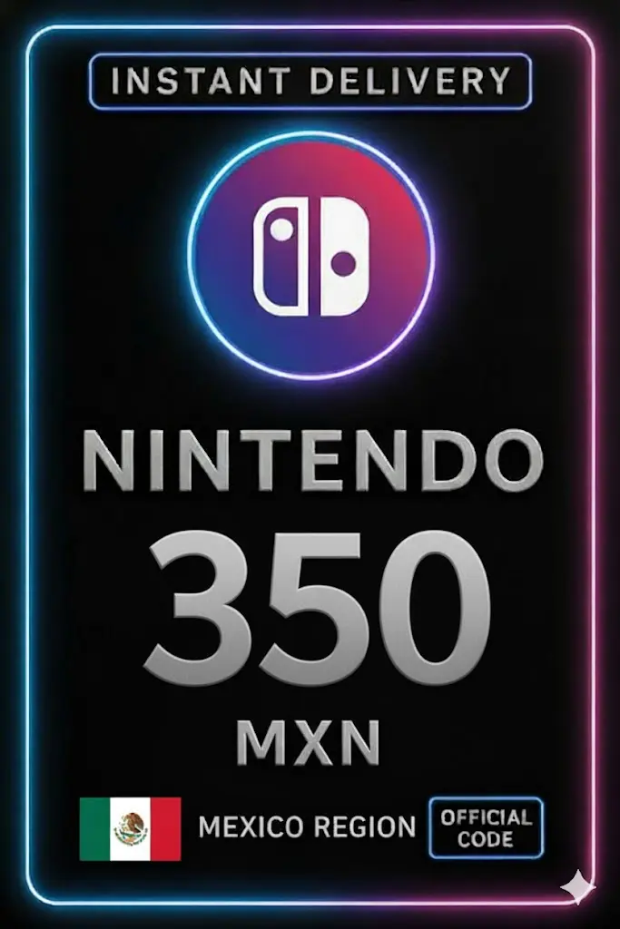 Tarjeta Prepagada de Nintendo eShop - 350 MXN Tarjeta Prepagada de Nintendo eShop - 350 MXN