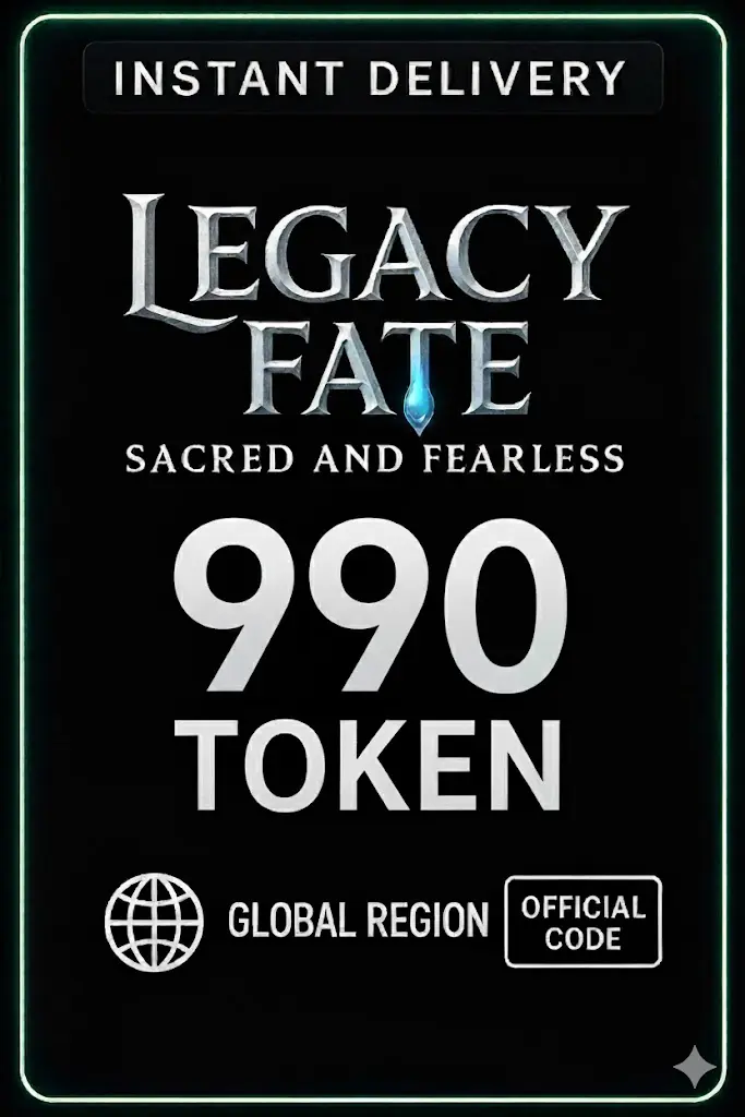 Legacy Fate: Sacred and Fearless 990 Token Legacy Fate: Sacred and Fearless 990 Token