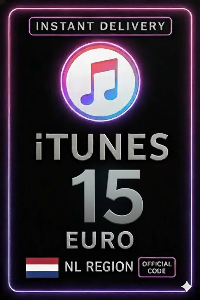 iTunes Gift Card 15 EUR NL iTunes Gift Card 15 EUR NL