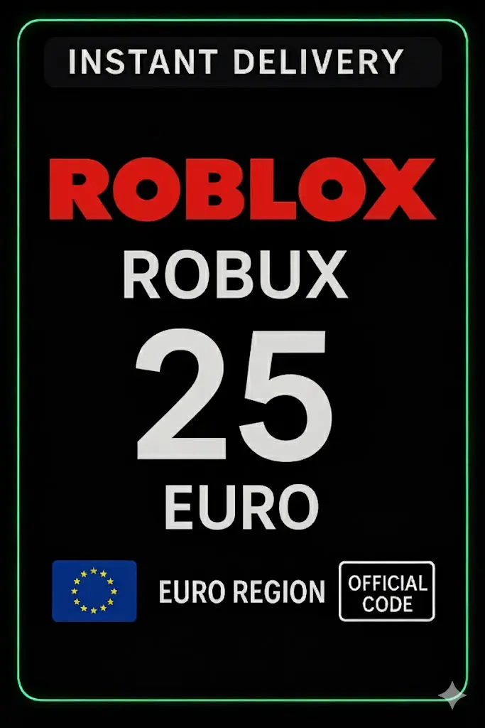 Karta do gry Roblox 25 Euro (UE) Karta do gry Roblox 25 Euro (UE)