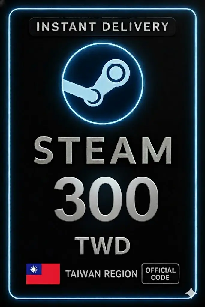 Steam Wallet Taiwan 300 TWD Steam Wallet Taiwan 300 TWD