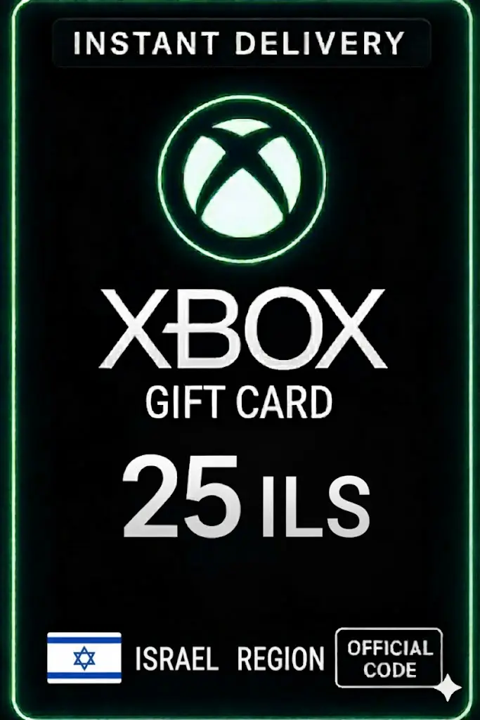 XBOX Live Card Israel - 25 ILS XBOX Live Card Israel - 25 ILS