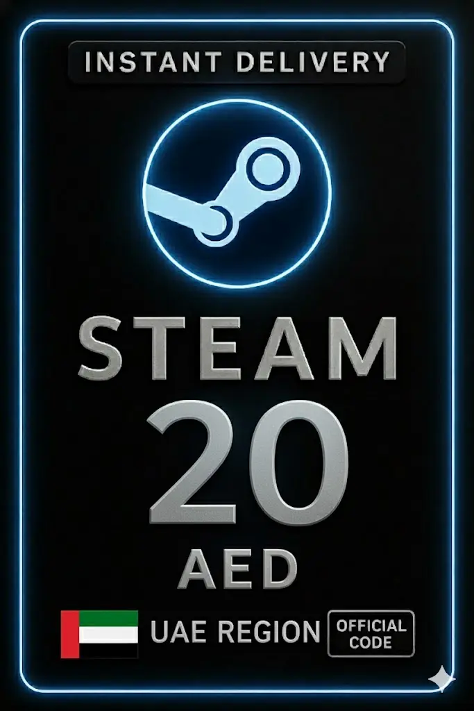 Steam Wallet Code 20 AED (UAE) Steam Wallet Code 20 AED (UAE)