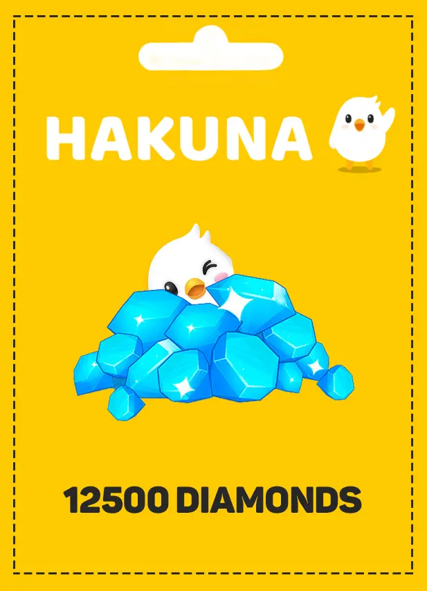 Hakuna 12500 diamonds Hakuna 12500 diamonds