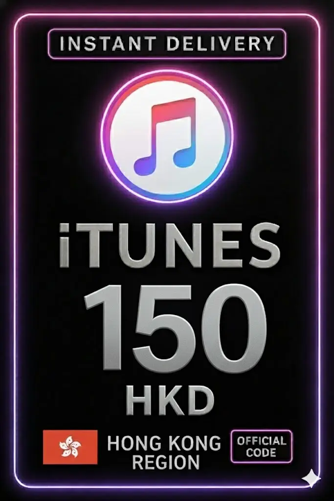 iTunes Hediye Kartı 150 HKD HK iTunes Hediye Kartı 150 HKD HK