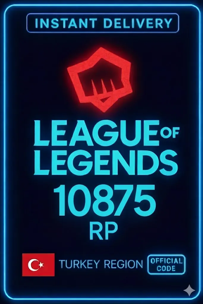 Riot Cash 2450 TRY - 10875 RP (Turkey Server) Riot Cash 2450 TRY - 10875 RP (Turkey Server)