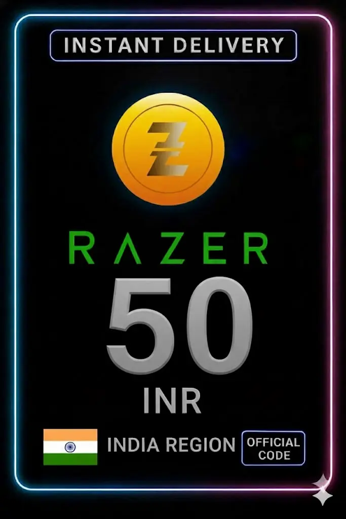Razer Gold India INR 50 Razer Gold India INR 50