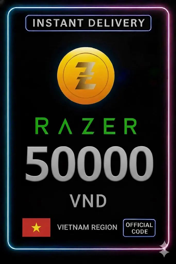 Razer Gold Vietnam VND 50000 Razer Gold Vietnam VND 50000
