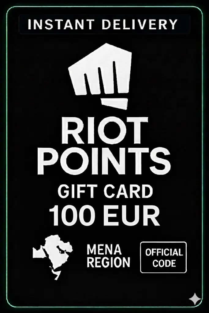 รหัสเข้าถึง RIOT MENA €100 รหัสเข้าถึง RIOT MENA €100