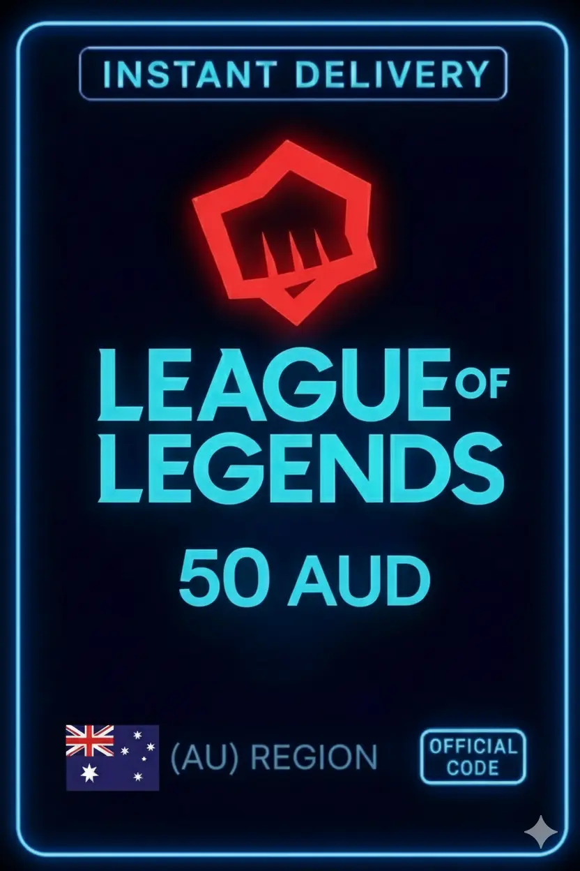 League of Legends 50 AUD RP Gift Card League of Legends 50 AUD RP Gift Card
