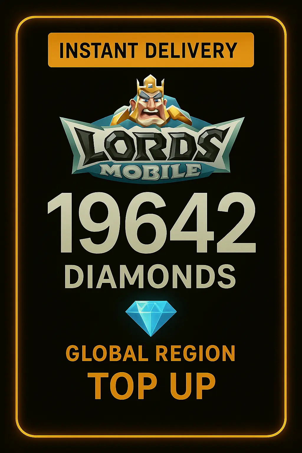 Lords Mobile 19642 Diamants Recharge Lords Mobile 19642 Diamants Recharge