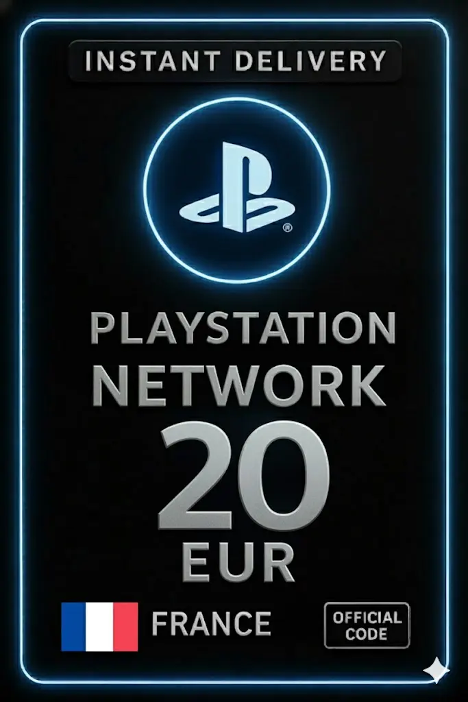 Carte Cadeau Playstation France - 20€ (FR) Carte Cadeau Playstation France - 20€ (FR)