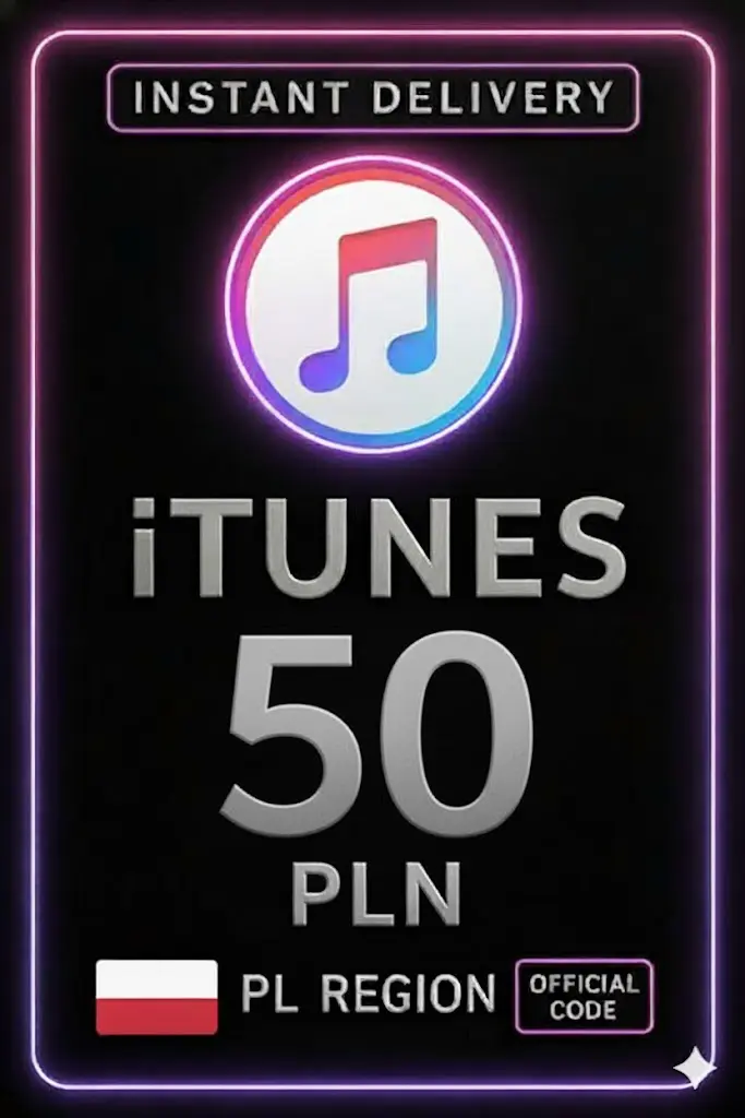 Подарочная карта iTunes 50 PLN Подарочная карта iTunes 50 PLN