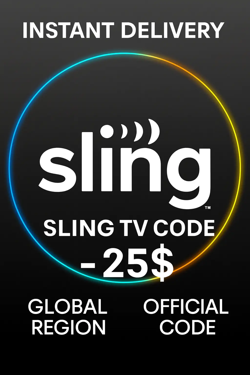 Cod Sling TV - 25$ Cod Sling TV - 25$