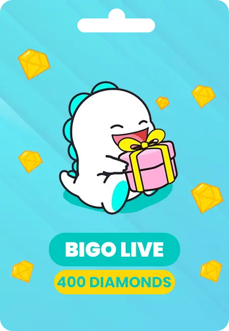 Bigo Live - 400 Diamonds (Global)