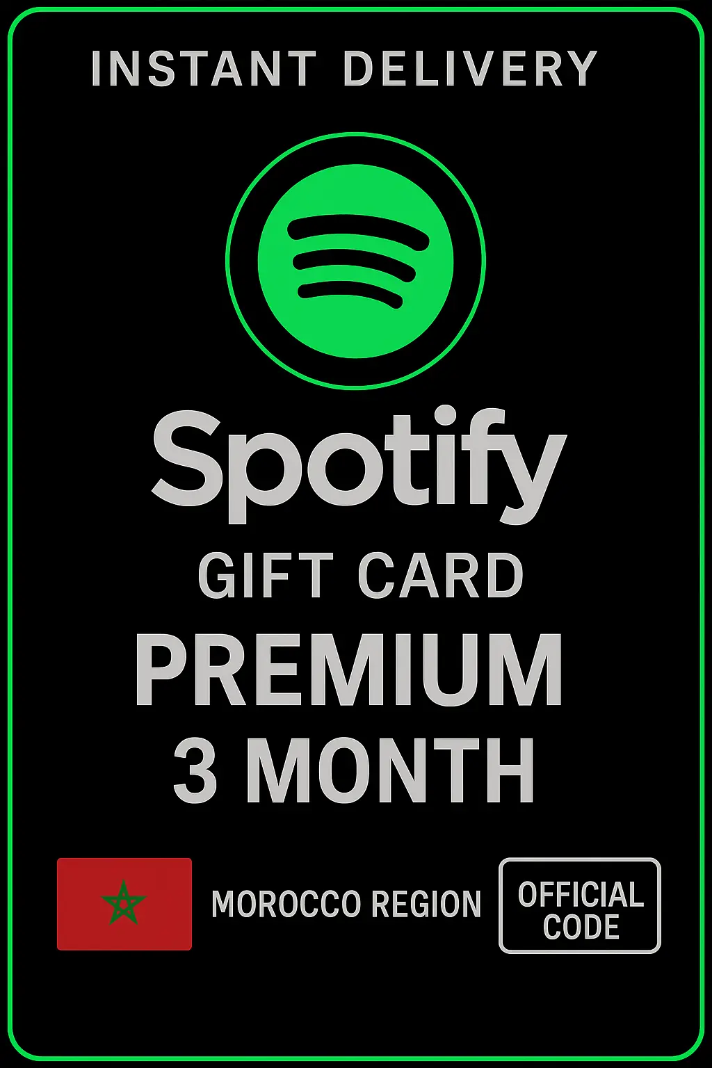 Spotify Gift Card Morocco - 3 Month Premium Spotify Gift Card Morocco - 3 Month Premium