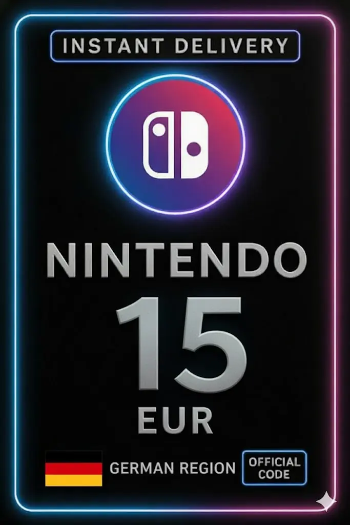 Nintendo eShop-kaart - 15€ (Duitsland) Nintendo eShop-kaart - 15€ (Duitsland)