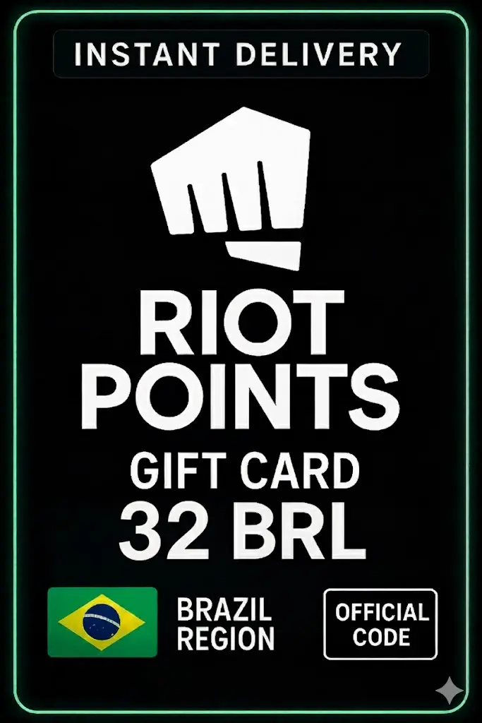 Riot Cash R$32 Riot Cash R$32