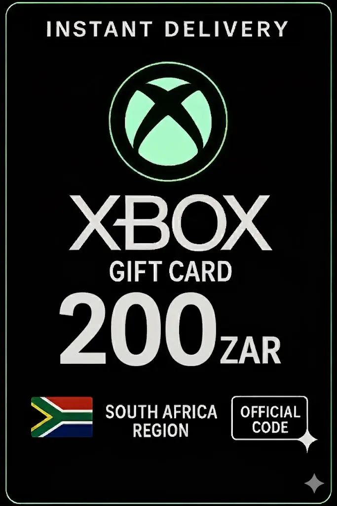 Xbox Live Gift Card 200 ZAR Wallet Xbox Live Gift Card 200 ZAR Wallet
